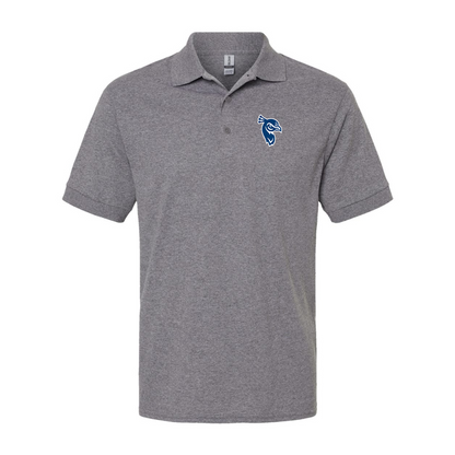 Men's Saint Peters Peacocks Logo Gildan Dry Blend Jersey Polo