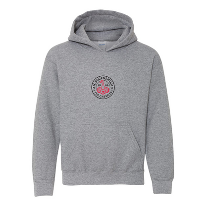 Youth AFC Bournemouth Soccer Logo Gildan Heavy Blend  Hooded Sweatshirt
