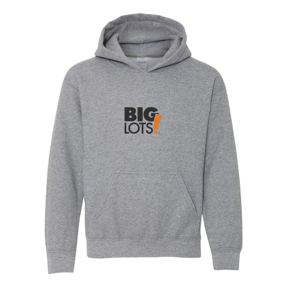 Youth Big Lots Logo Gildan Heavy Blend  Hooded Sweatshirt