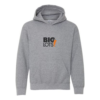 Youth Big Lots Logo Gildan Heavy Blend  Hooded Sweatshirt