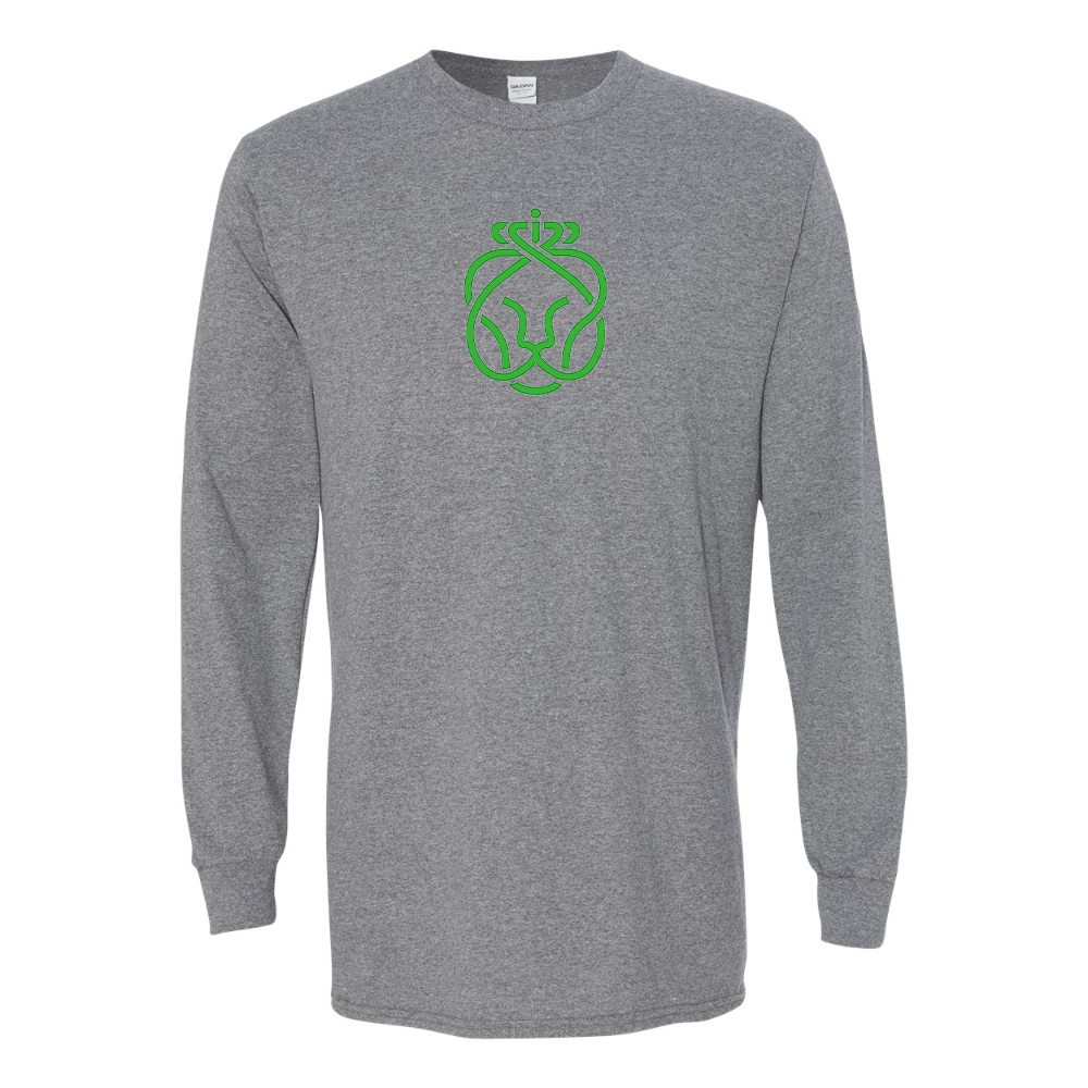 Men's Ahold Delhaize Symbol Gildan Heavy Cotton Long Sleeve T-Shirt
