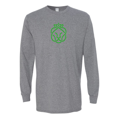 Men's Ahold Delhaize Symbol Gildan Heavy Cotton Long Sleeve T-Shirt