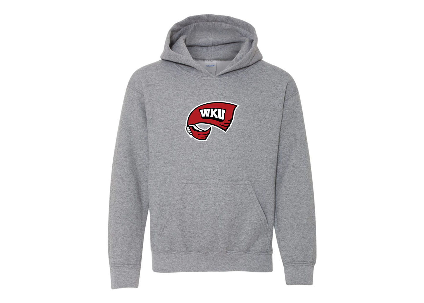 Youth Western Kentucky Hilltoppers Gildan Heavy Blend  Hooded Sweatshirt