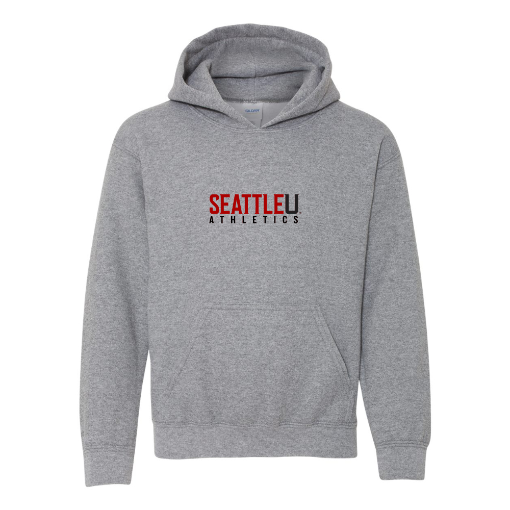 Youth Seattle Redhawks Logo Gildan Heavy Blend  Hooded Sweatshirt