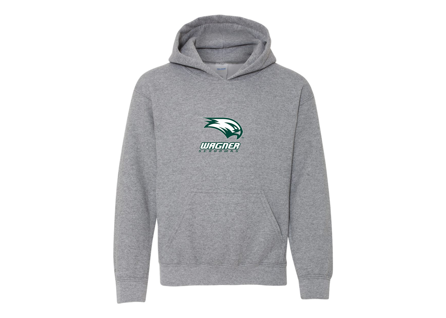 Youth Wagner Seahawks Gildan Heavy Blend  Hooded Sweatshirt