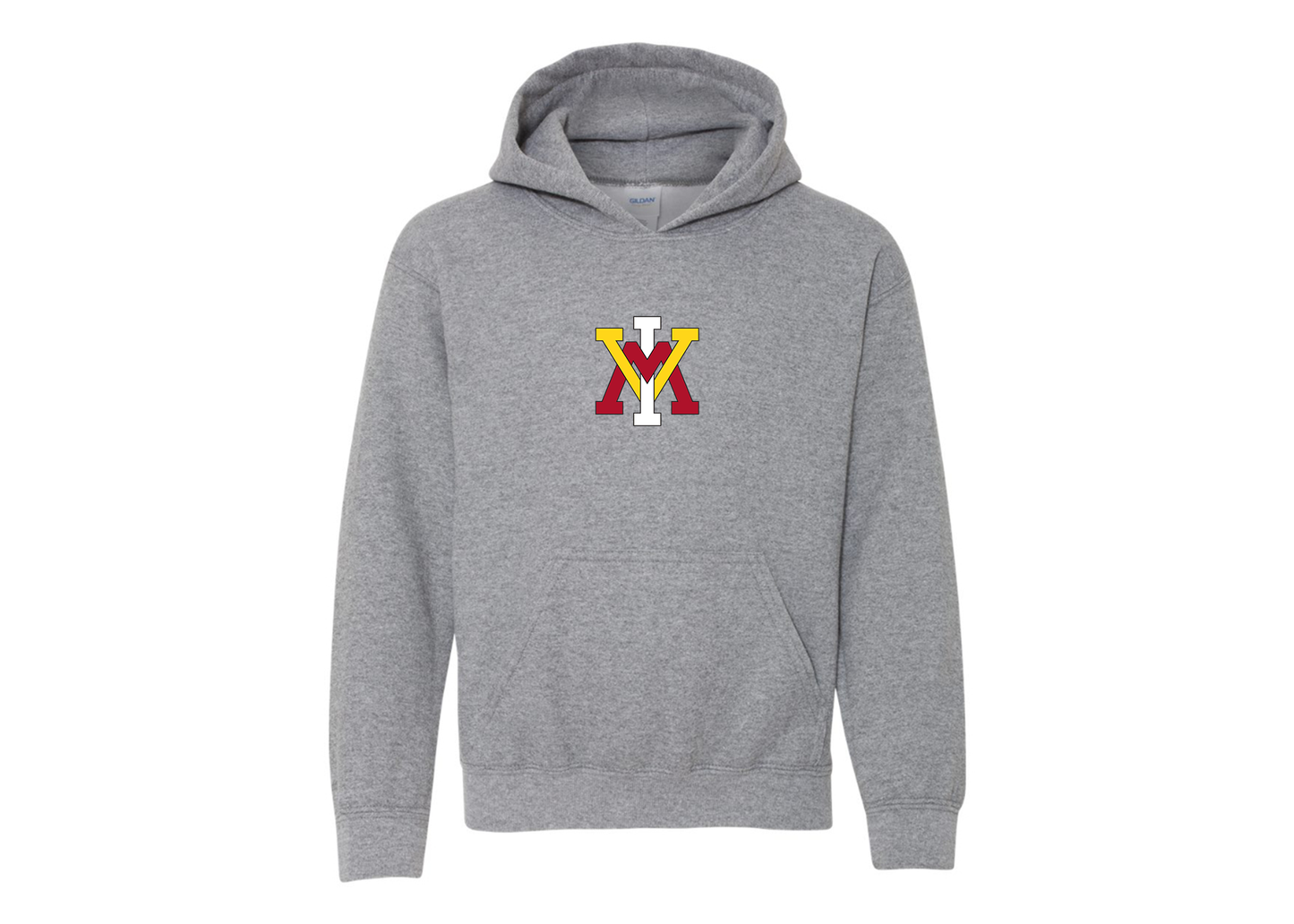 Youth VMI Keydets Gildan Heavy Blend  Hooded Sweatshirt