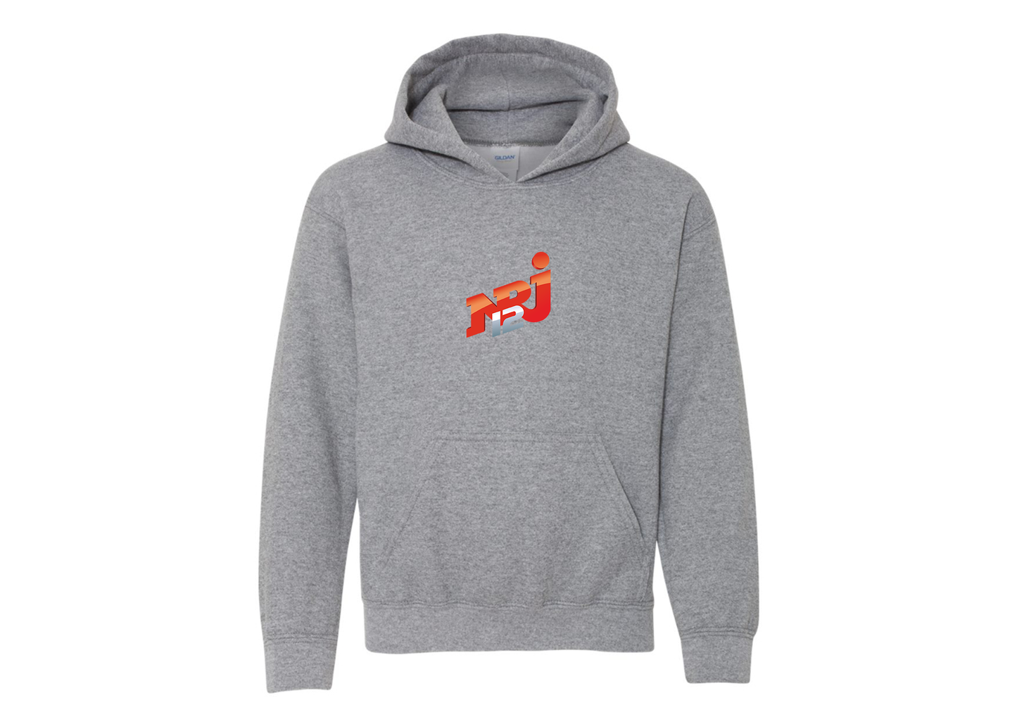 Youth NRJ 12 Logo Gildan Heavy Blend  Hooded Sweatshirt