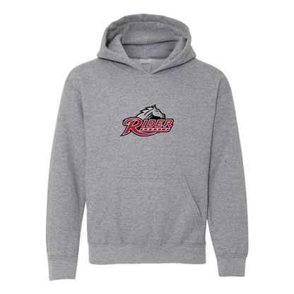 Youth Rider Broncs Logo Gildan Heavy Blend  Hooded Sweatshirt