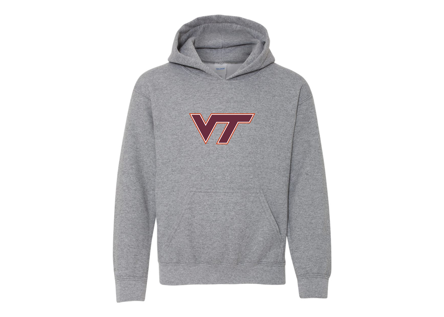 Youth Virginia Tech HokiesGildan Heavy Blend  Hooded Sweatshirt