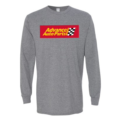 Men's Advance Auto Parts Logo Gildan Heavy Cotton Long Sleeve T-Shirt