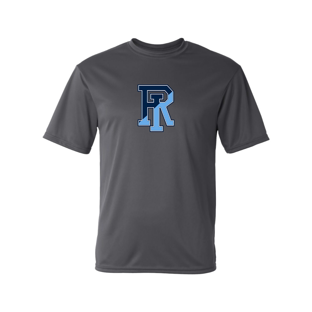Men's Rhode Island Rams Logo Polyester T-Shirt