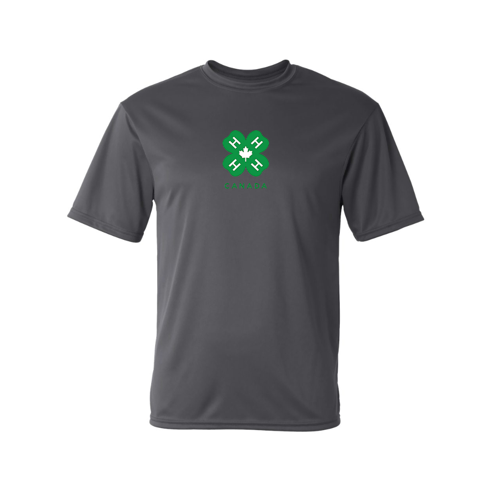 Men's 4H Canada Logo Polyester T-Shirt