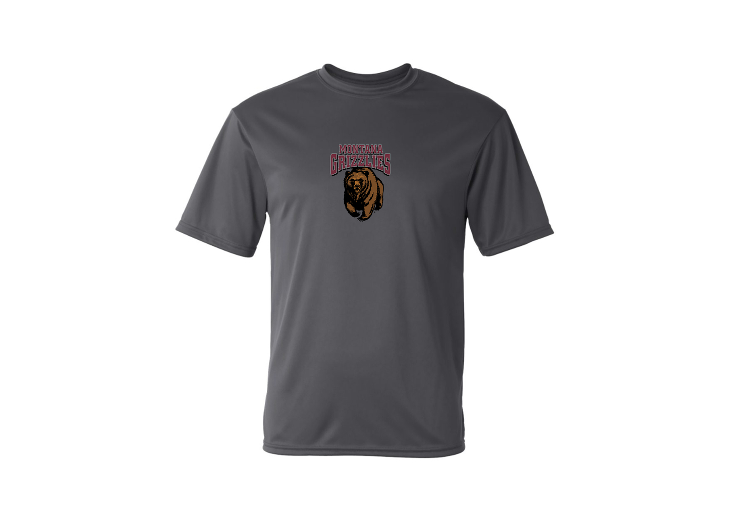 Men's Montana Grizzliesl Polyester T-Shirt