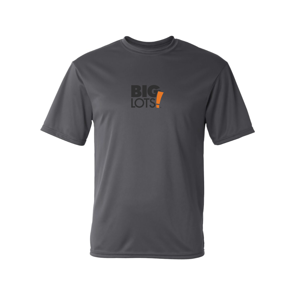 Men's Big Lots Logo Polyester T-Shirt