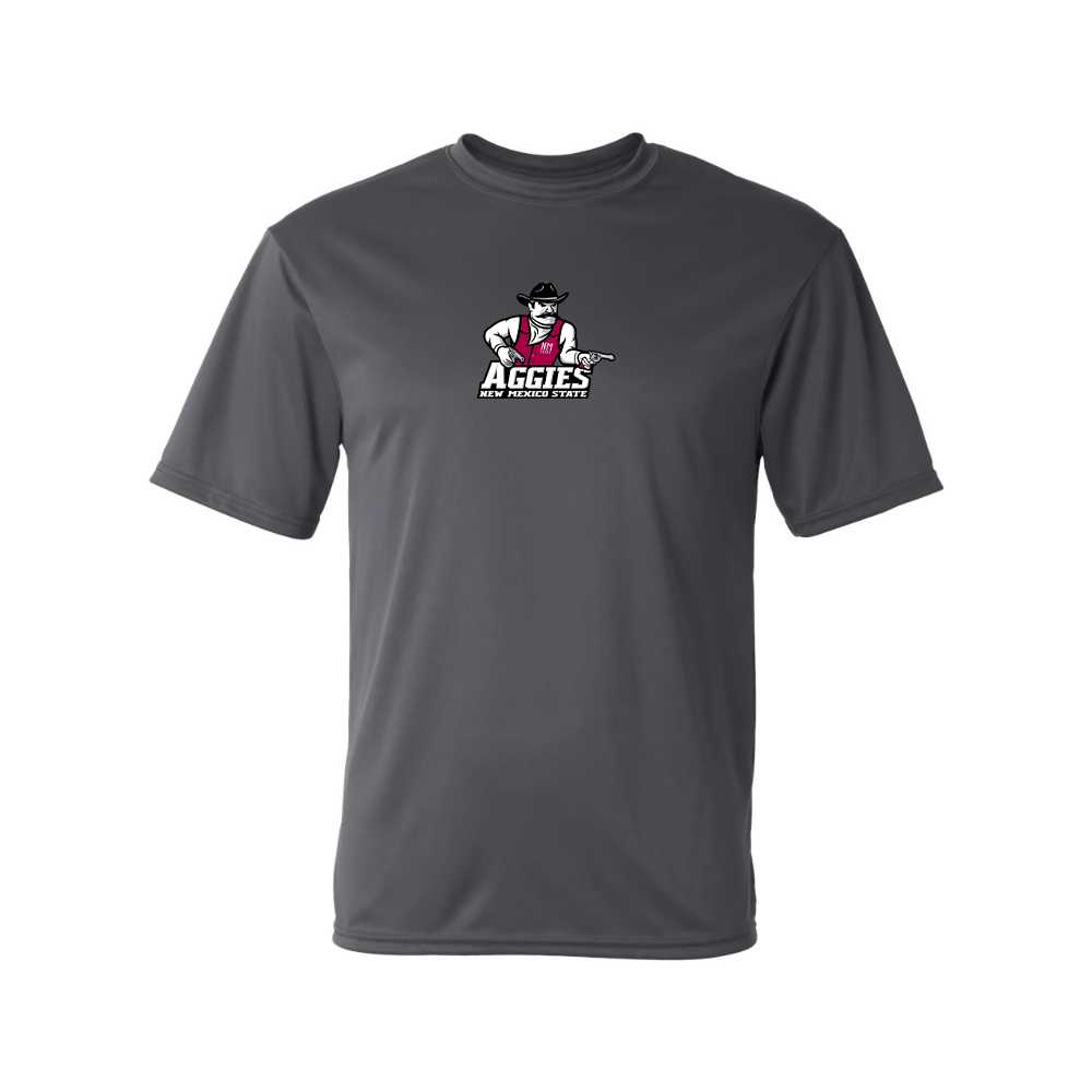 Men's Aggies New Mexico State Logo Polyester T-Shirt
