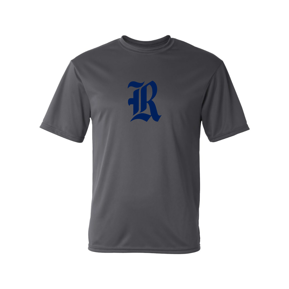 Men's Rice Owls Logo Polyester T-Shirt