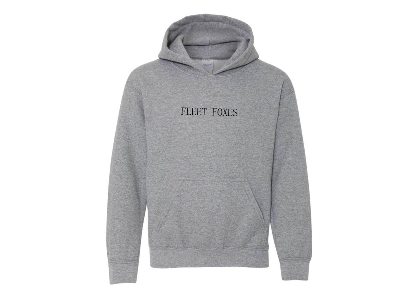 Youth Fleet Foxes Logo Gildan Heavy Blend  Hooded Sweatshirt