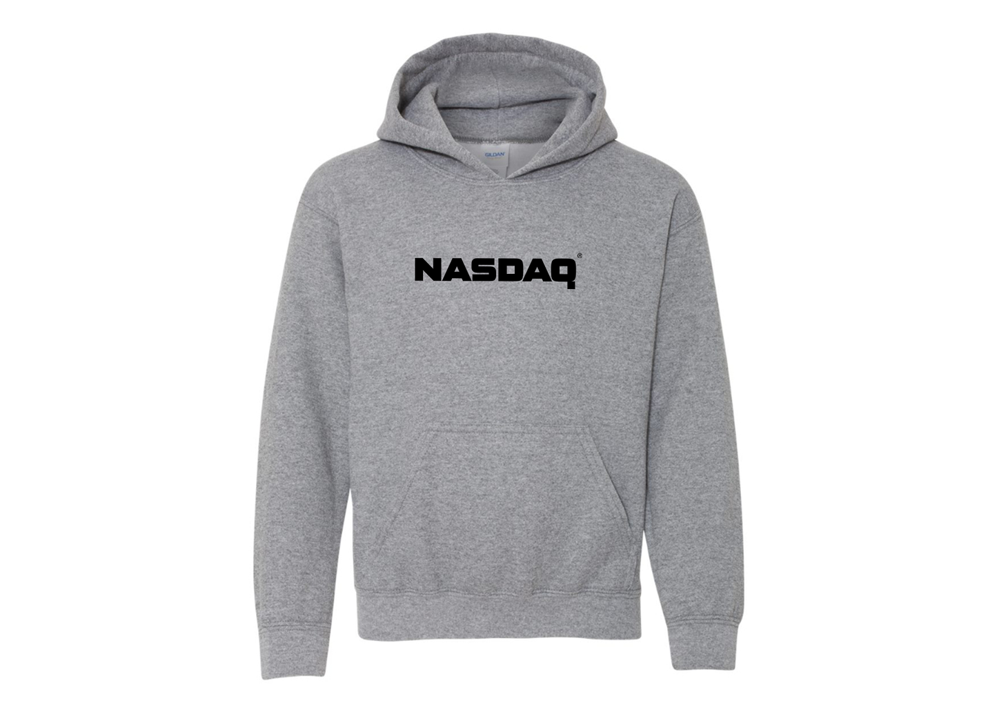 Youth Nasdaq Logo Gildan Heavy Blend  Hooded Sweatshirt