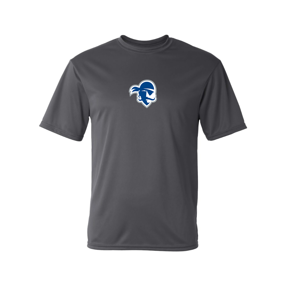 Men's Seton Hall Pirates Logo Polyester T-Shirt