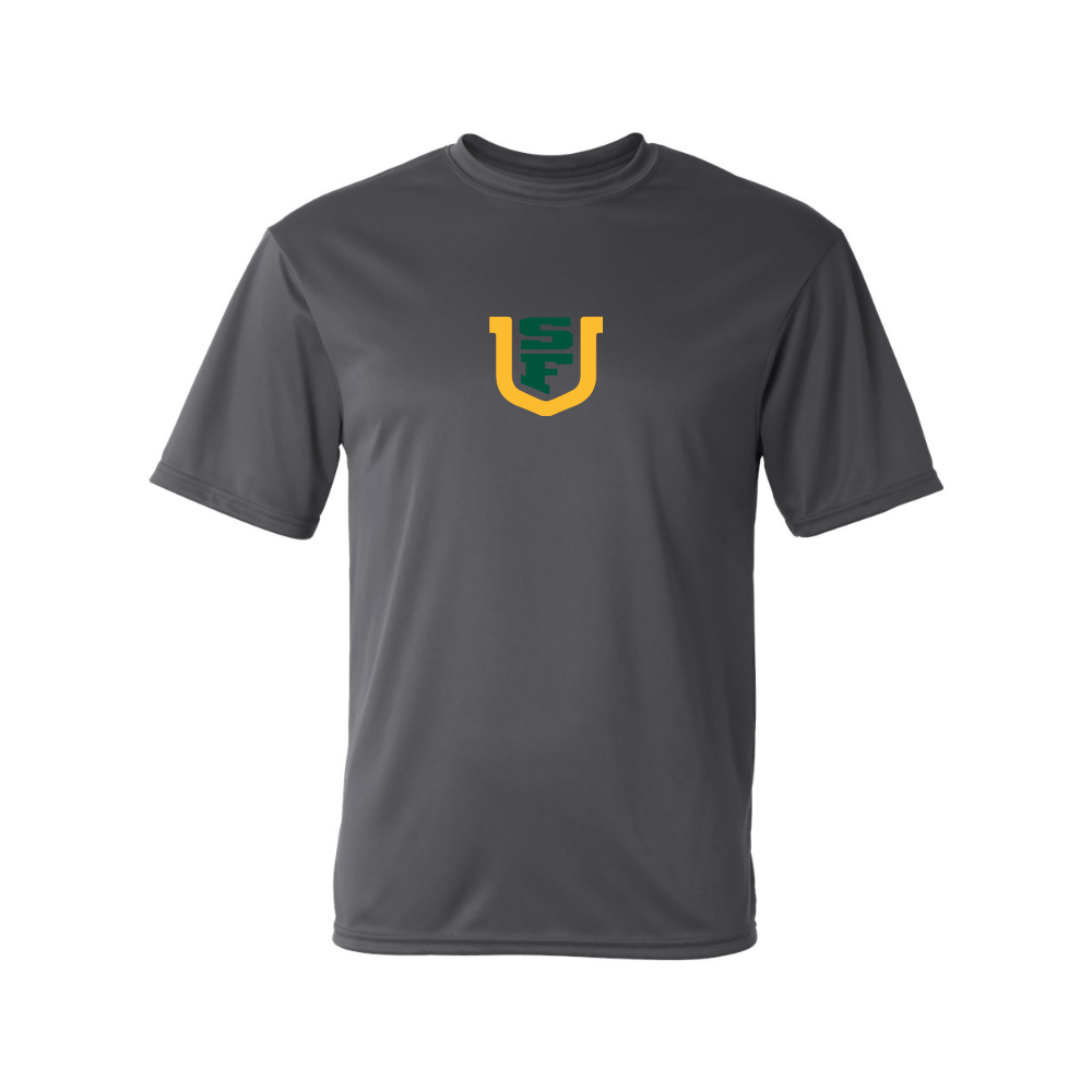 Men's San Francisco Dons Logo Polyester T-Shirt