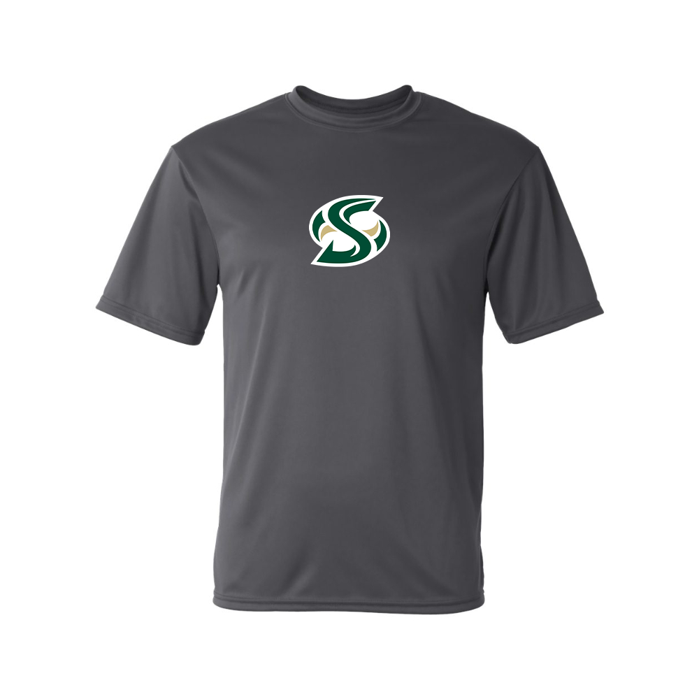 Men's Sacramento State Hornets Logo  Polyester T-Shirt