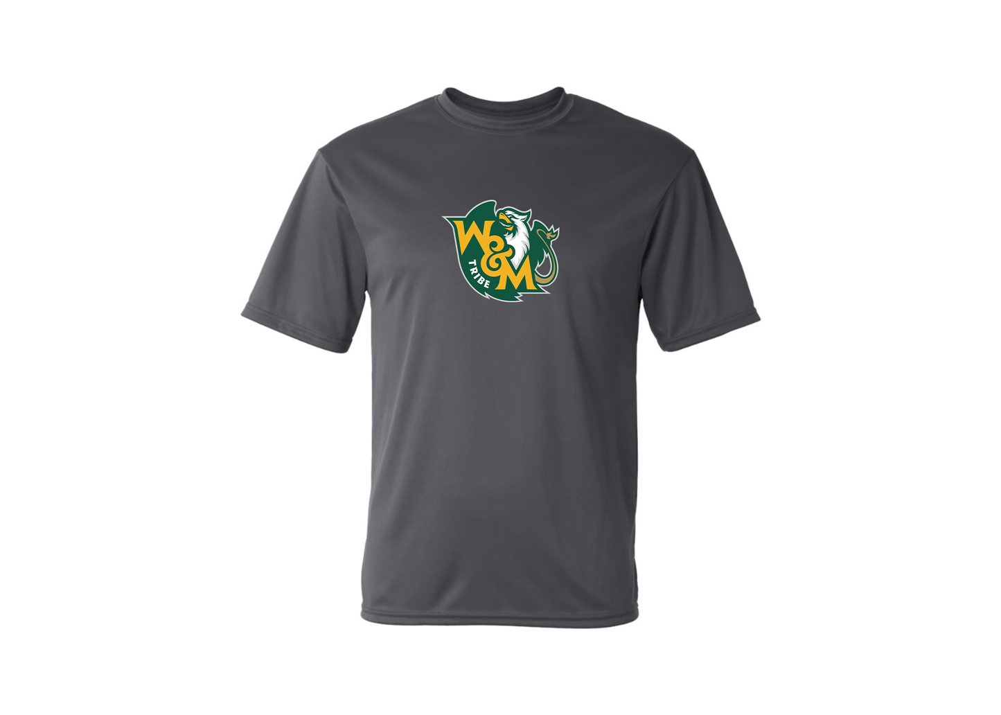 Men's William and Mary Tribe Polyester T-Shirt