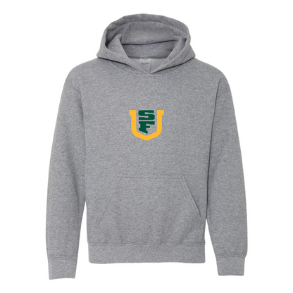 Youth San Francisco Dons Logo Gildan Heavy Blend  Hooded Sweatshirt