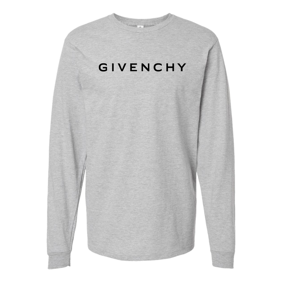 Men's Givenchy Logo Long Sleeve T-Shirt