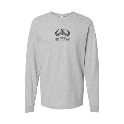 Men's Beijing Automobile Works Logo Long Sleeve T-Shirt
