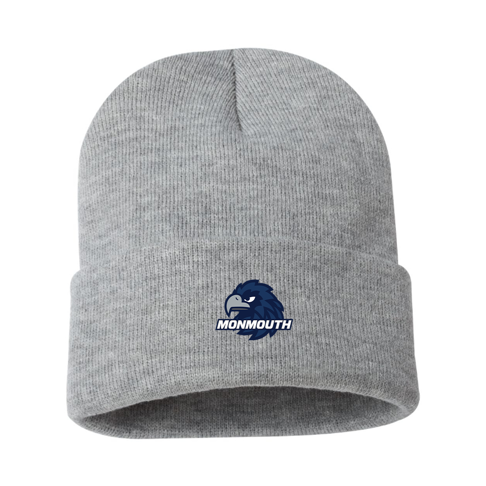 Monmouth Hawks Logo Beanie Hat