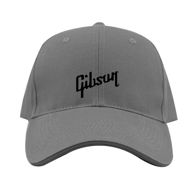 Gibson Logo Dad Baseball Cap Hat
