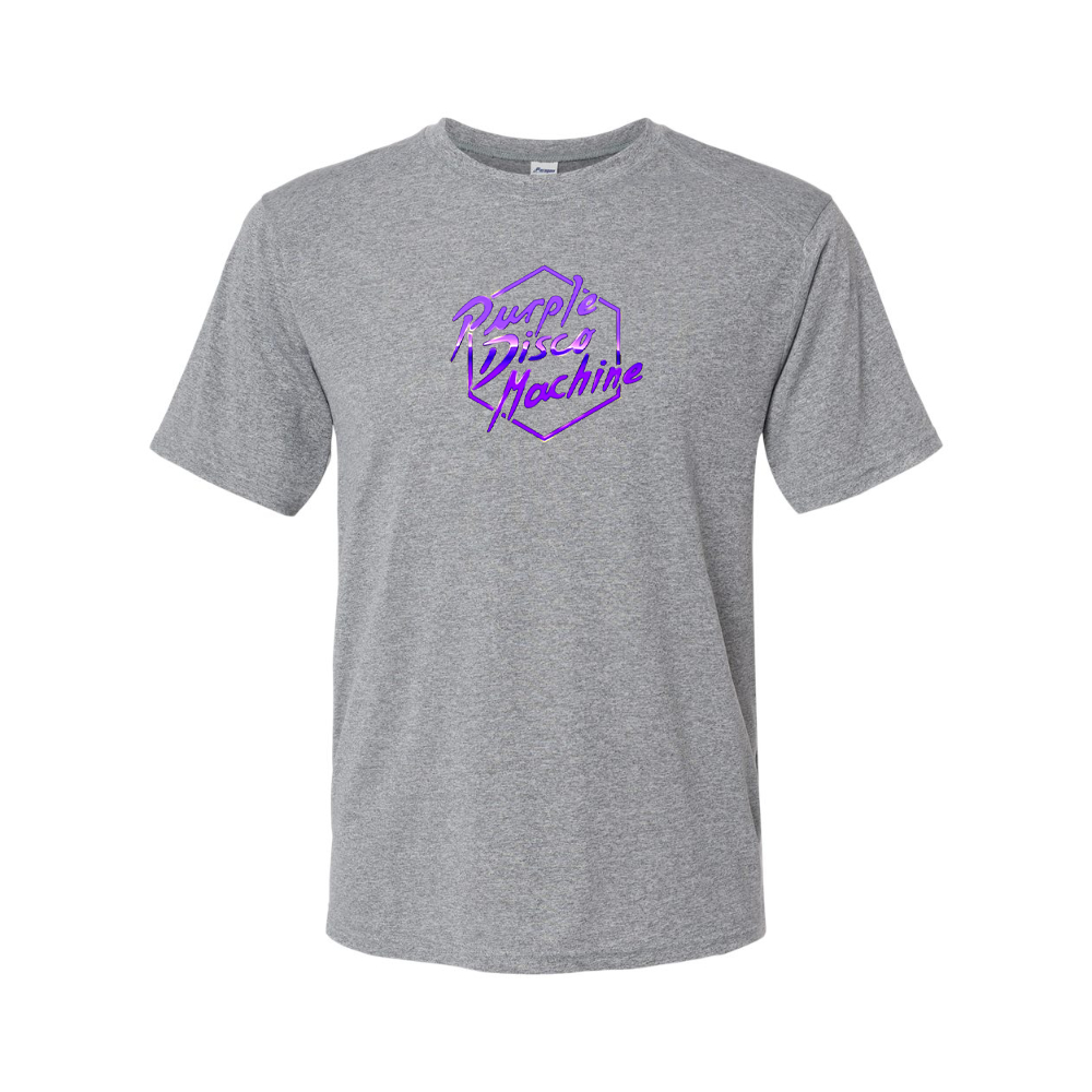 Men's Purple Disco Machine Polyester T-Shirt