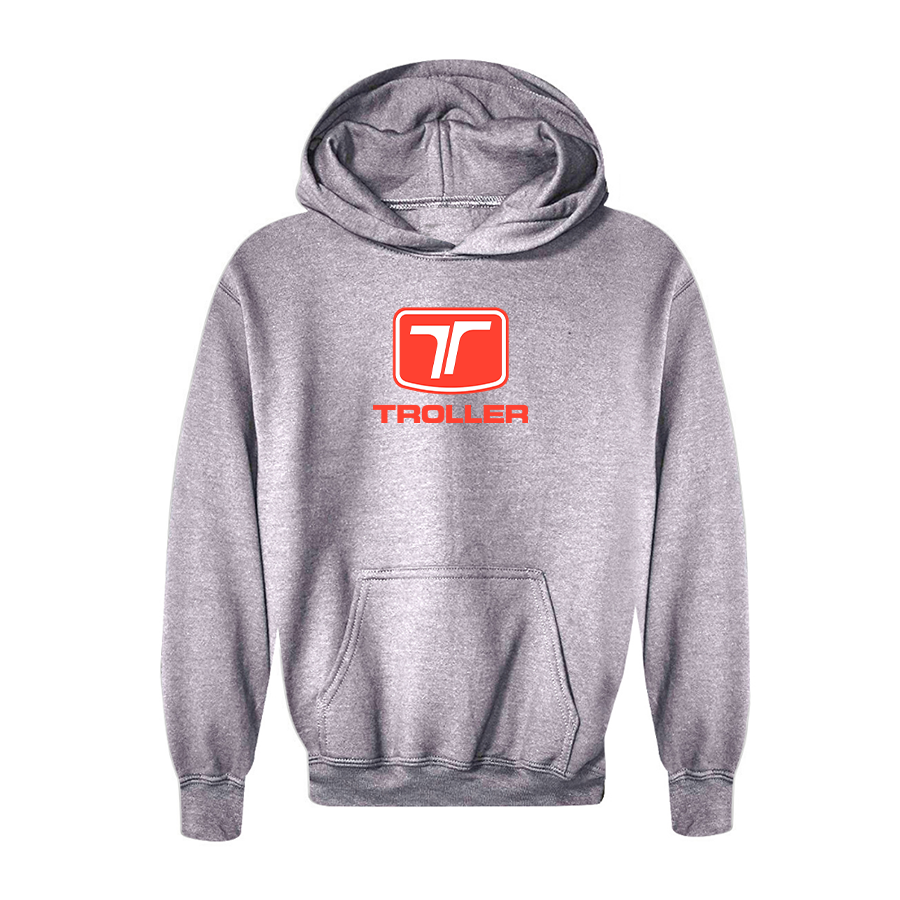 Youth Troller Logo Pullover Hoodie