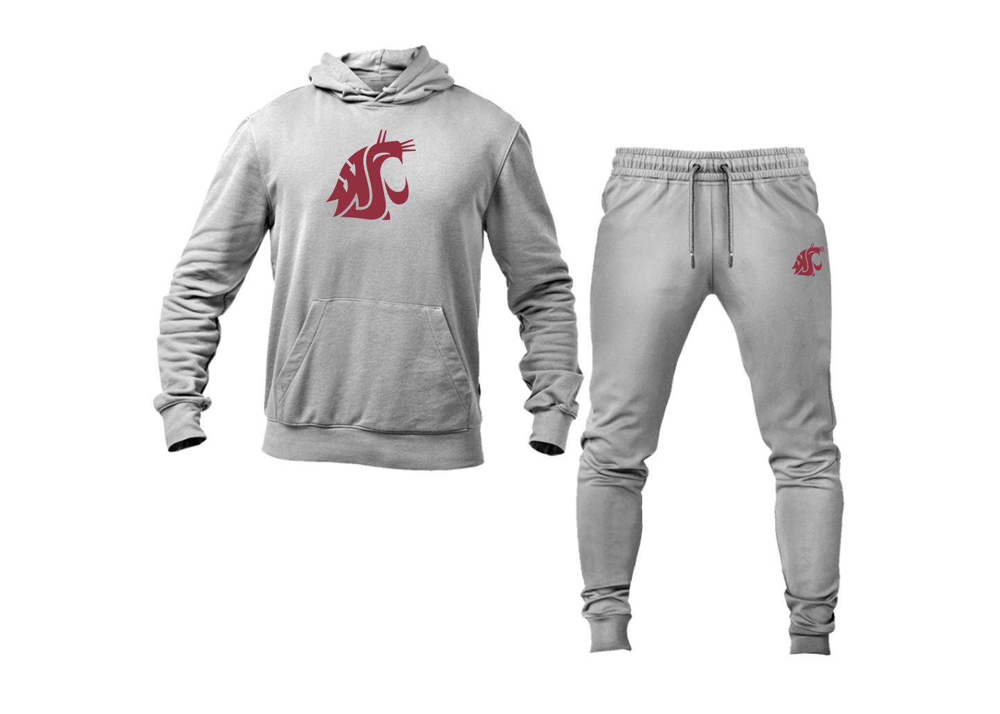 Men's Washington State Cougars Hoodie Joggers Set