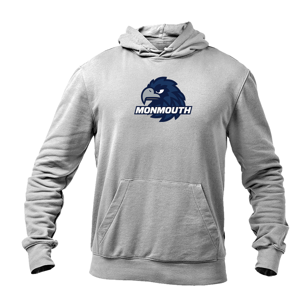 Men's Monmouth Hawks Logo Pullover Hoodie