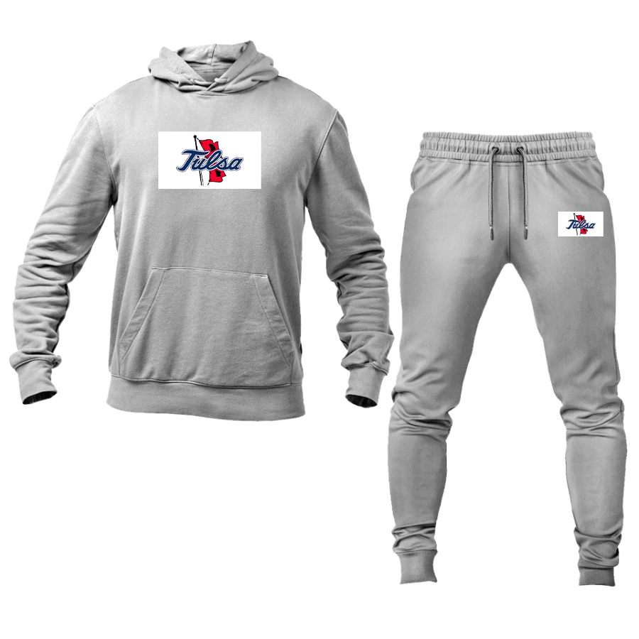 Men's Tulsa Golden Hurricane Logo Hoodie Joggers Set