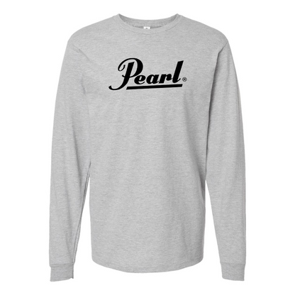 Men's Pearl Logo Long Sleeve T-Shirt