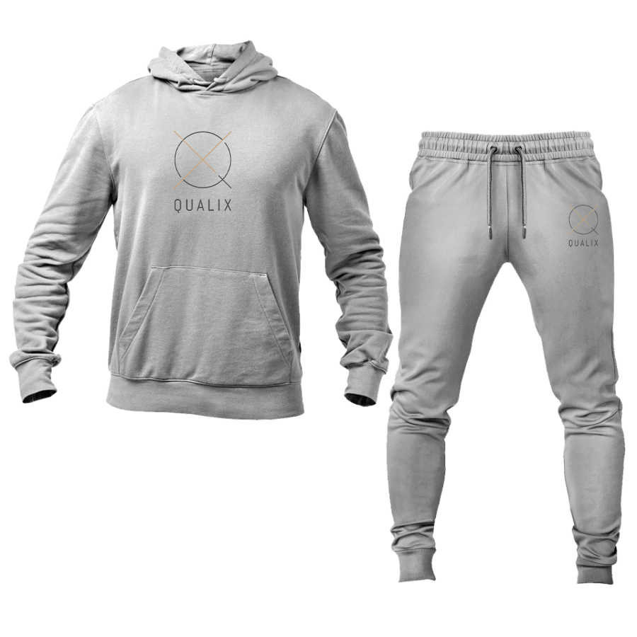 Men's QUALIX Logo Hoodie Joggers Set