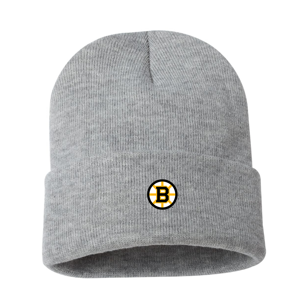 Boston Bruins Logo Beanie Hat