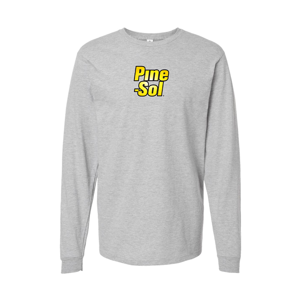 Youth Pine Sol Logo Cotton Long Sleeve T-Shirt