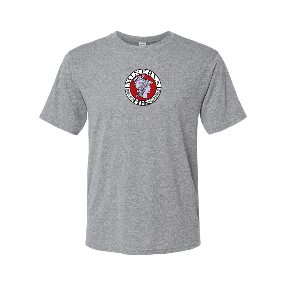 Men's Minerva Automobile Logo Polyester T-Shirt