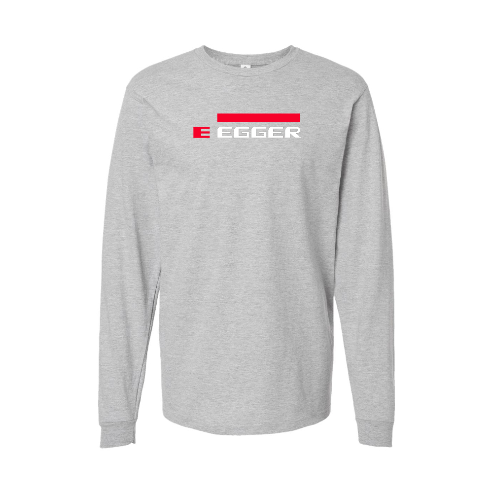 Youth Egger Logo Cotton Long Sleeve T-Shirt