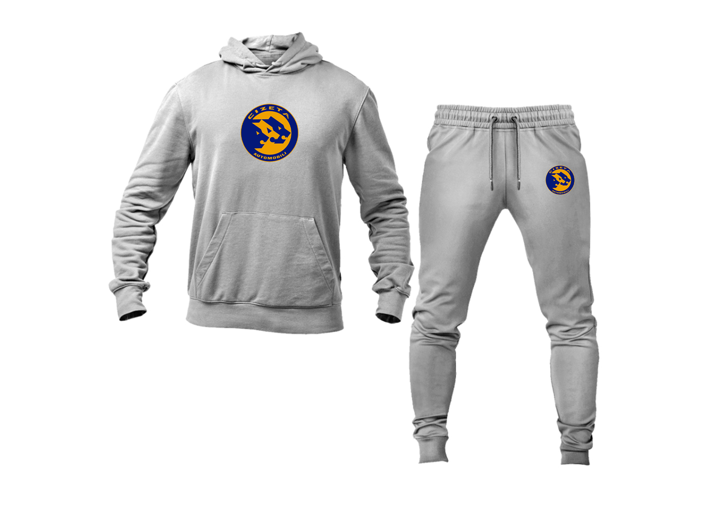 Men's Cizeta Logo Hoodie Joggers Set