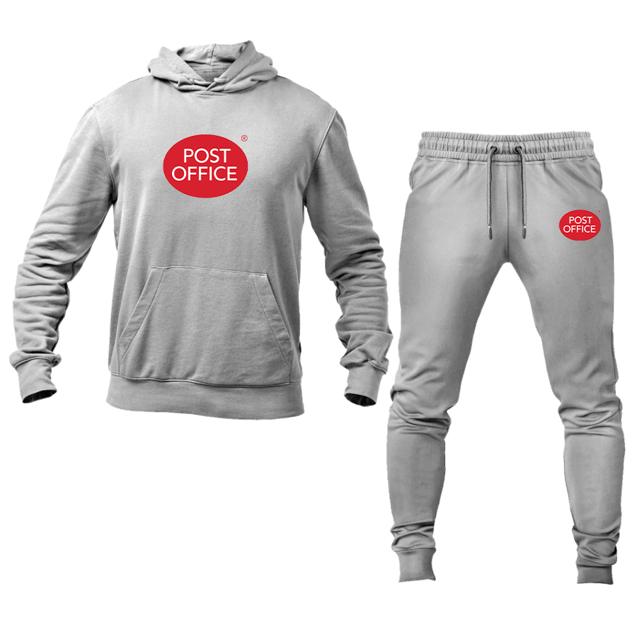 Men's Post Office Logo Hoodie Joggers Set
