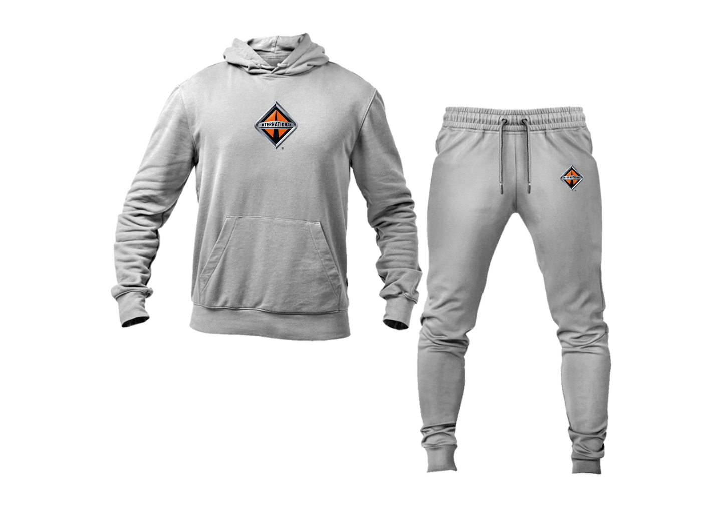 Men's International Trucks Logo Hoodie Joggers Set