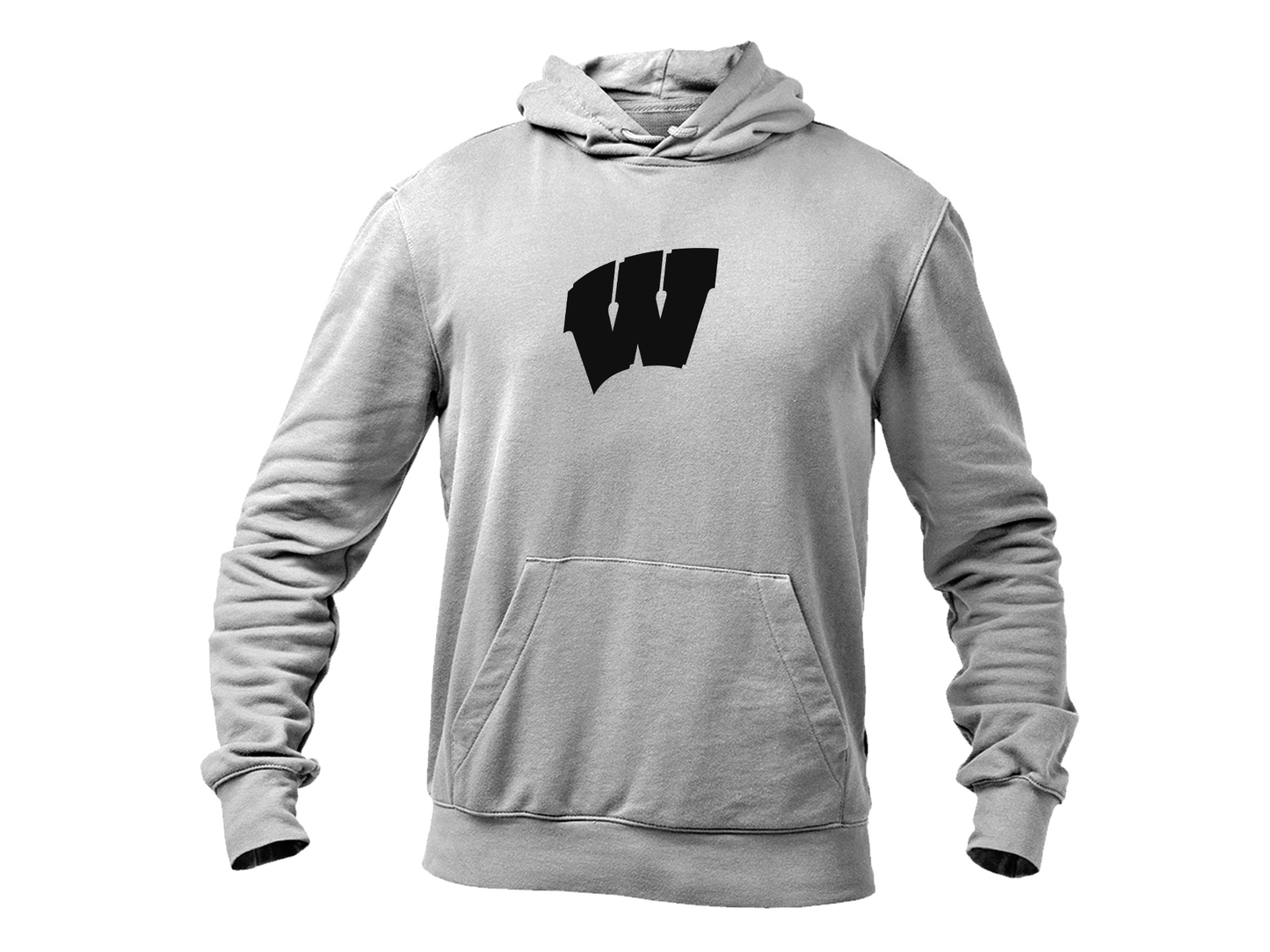Men's Wisconsin Badgers Softstyle Midweight Hooded Sweatshirt