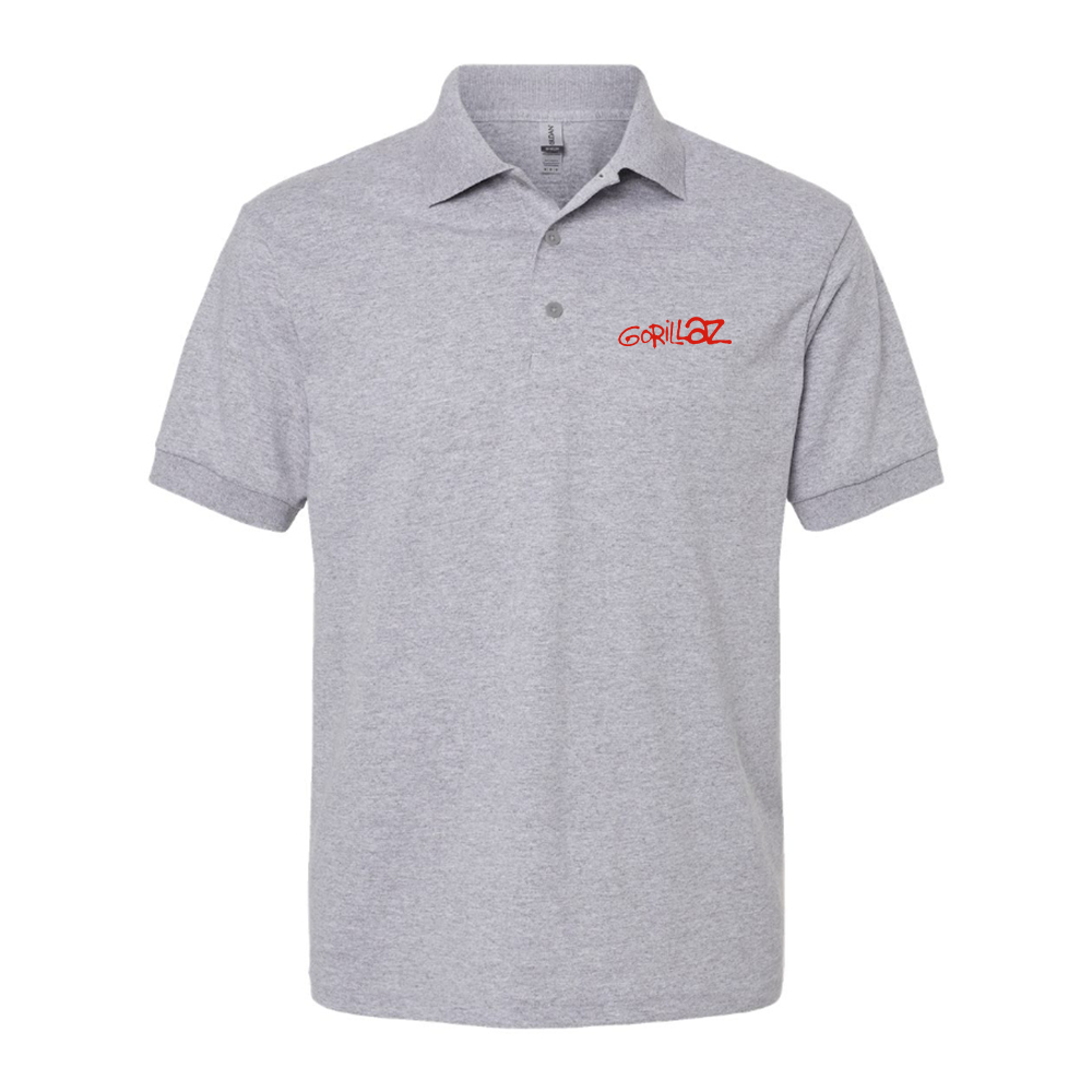 Men's Gorillaz Logo Dry Blend Polo