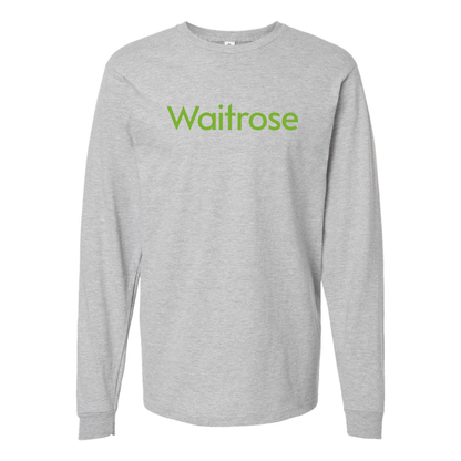 Men's Waitrose Logo Long Sleeve T-Shirt
