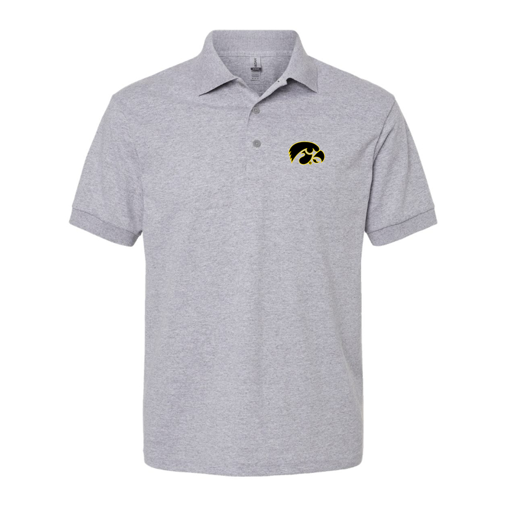 Men's Lowa Hawkeyes Logo Dry Blend Polo