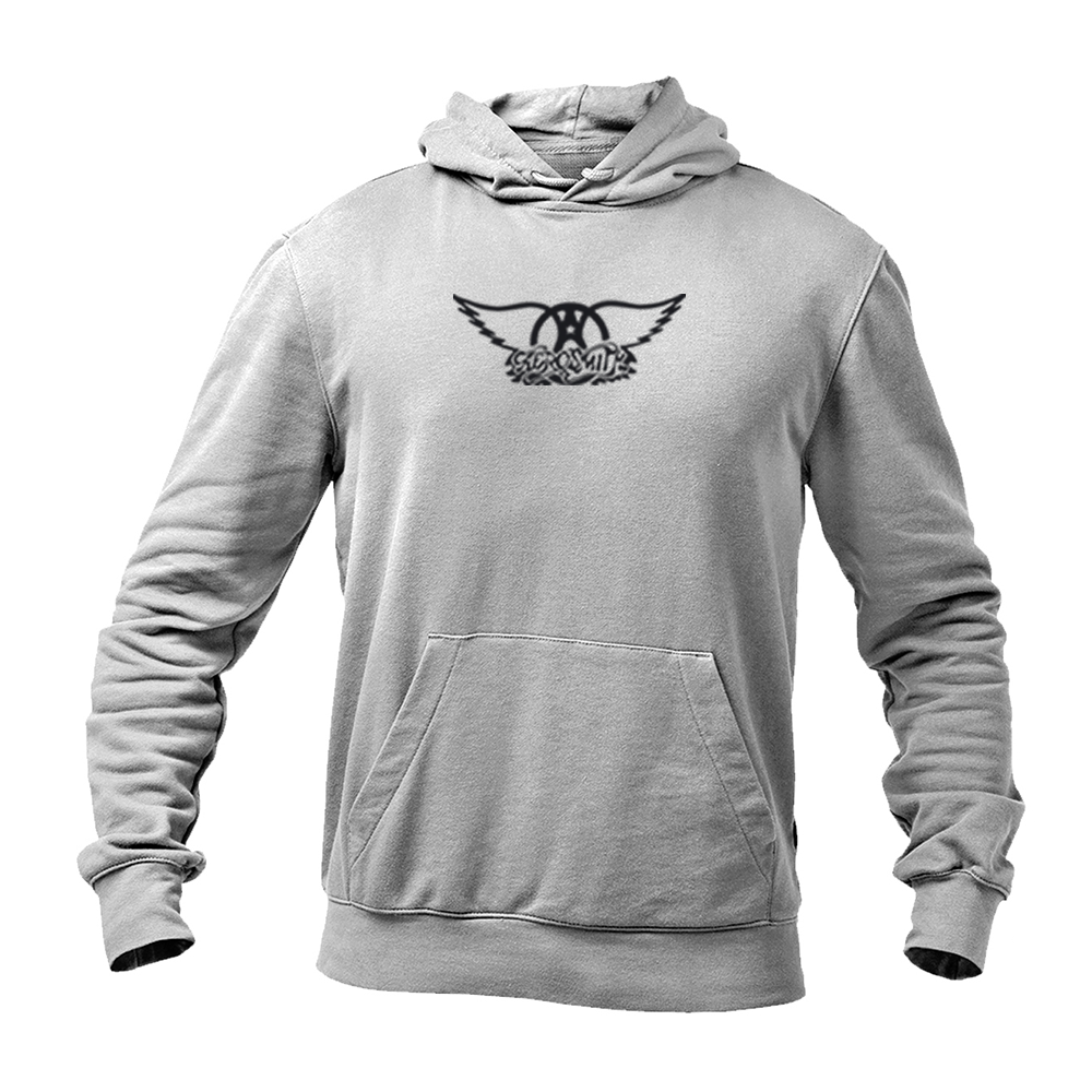 Men's Aerosmith Logo Gildan  Heavy Blend Hooded Sweatshirt